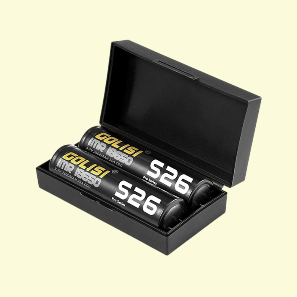 Golisi S26 INR 18650 / 35A (2600mAh) Bateria (2ks + Púzdro)