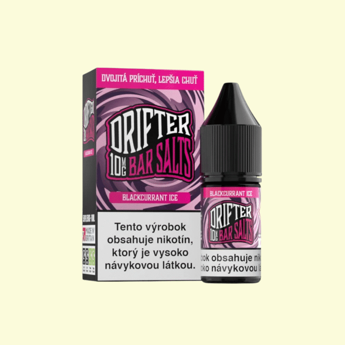 Drifter Bar Salts - Blackcurrant Ice 10ml e-liquid