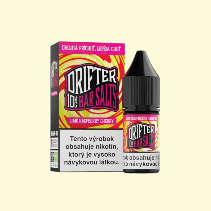 Drifter Bar Salts - Lime Raspberry Cherry 10ml e-liquid