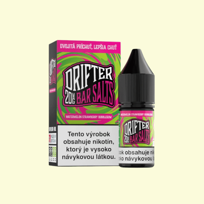 Drifter Bar Salts - Watermelon Strawberry Bubblegum 10ml e-liquid
