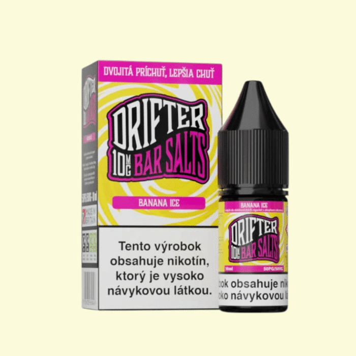 Drifter Bar Salts - Banana Ice 10ml e-liquid
