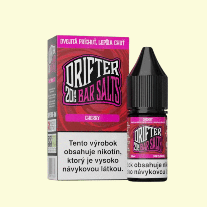 Drifter Bar Salts - Cherry 10ml e-liquid