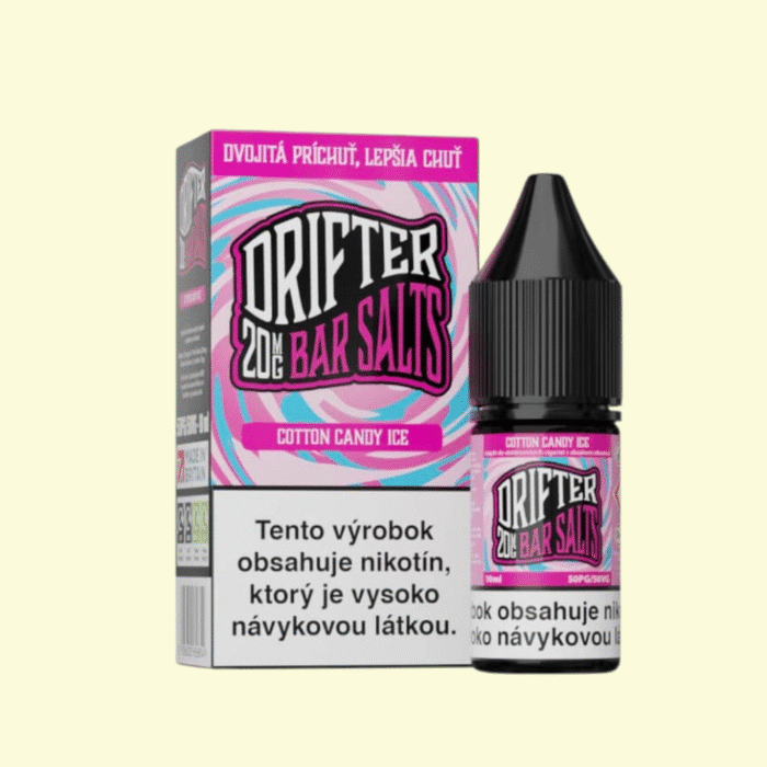 Drifter Bar Salts - Cotton Candy Ice 10ml e-liquid