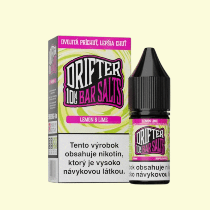 Drifter Bar Salts - Lemon Lime 10ml e-liquid