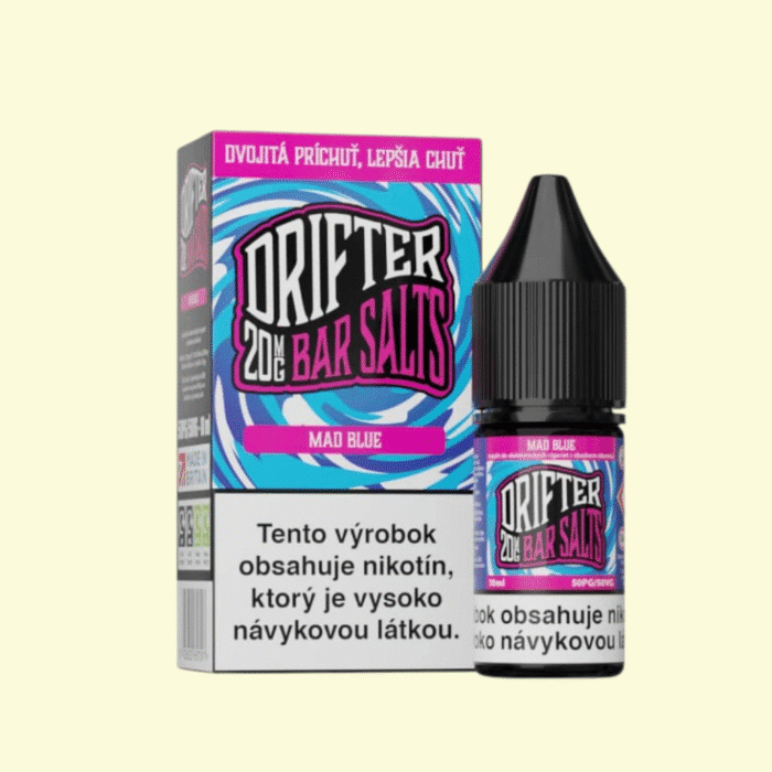 Drifter Bar Salts - Mad Blue 10ml e-liquid