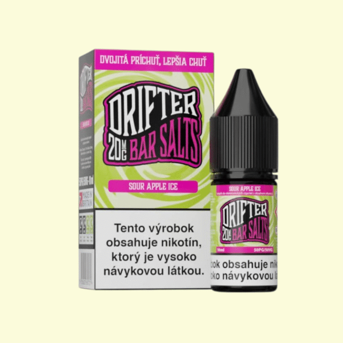 Drifter Bar Salts - Sour Apple Ice 10ml e-liquid