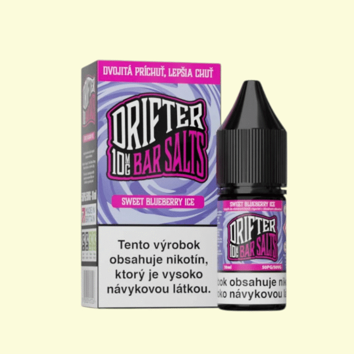 Drifter Bar Salts - Sweet Blueberry Ice 10ml e-liquid