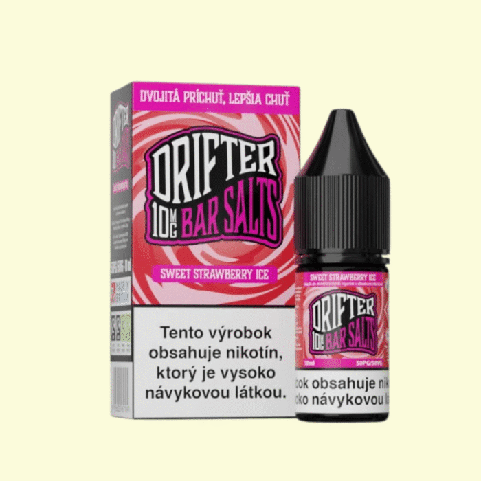 Drifter Bar Salts - Sweet Strawberry Ice 10m e-liquid