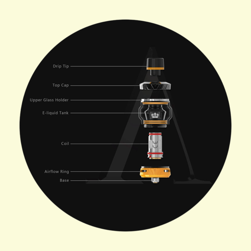 Uwell Crown V Tank (5ml) – Obrázok 2