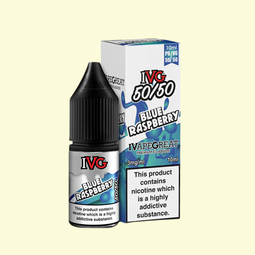 IVG 5050 - Blue Raspberry 10ml e-liquid
