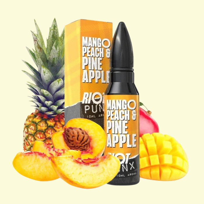 Mango, Peach & Pineapple Longfill 10ml - Riot