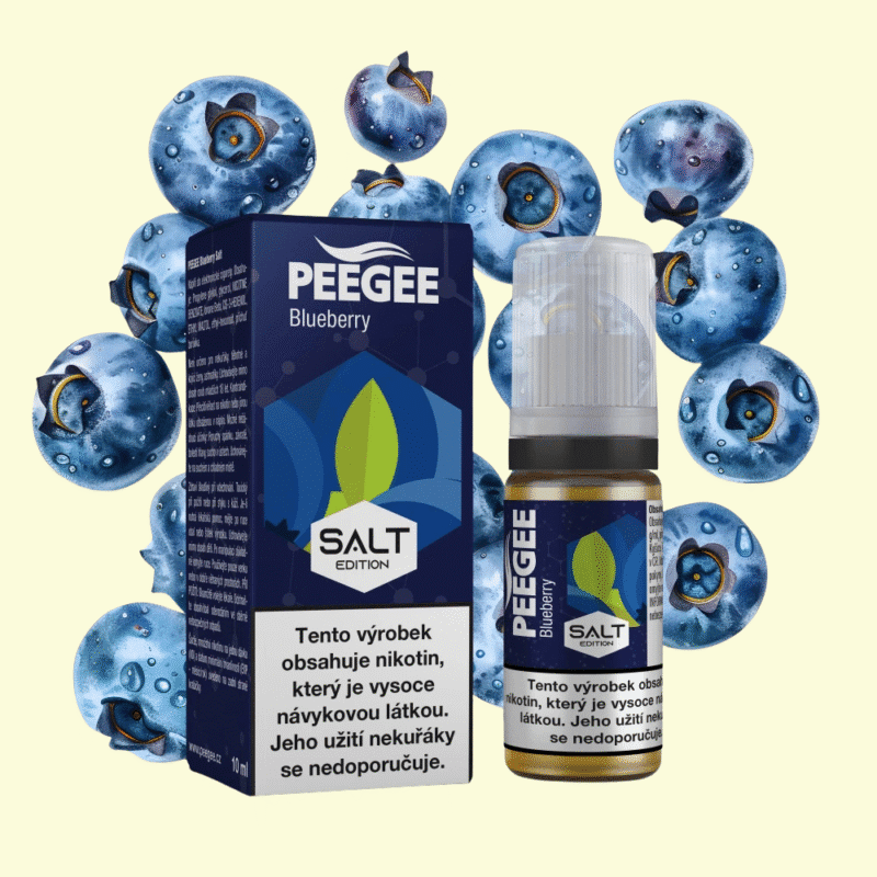 PEEGEE Salt - Čučoriedka (Blueberry)