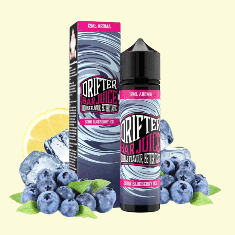 Sour Blueberry Ice Longfill 12ml - Drifter