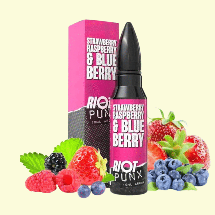 Strawberry, Raspberry & Blueberry Longfill 10ml - Riot