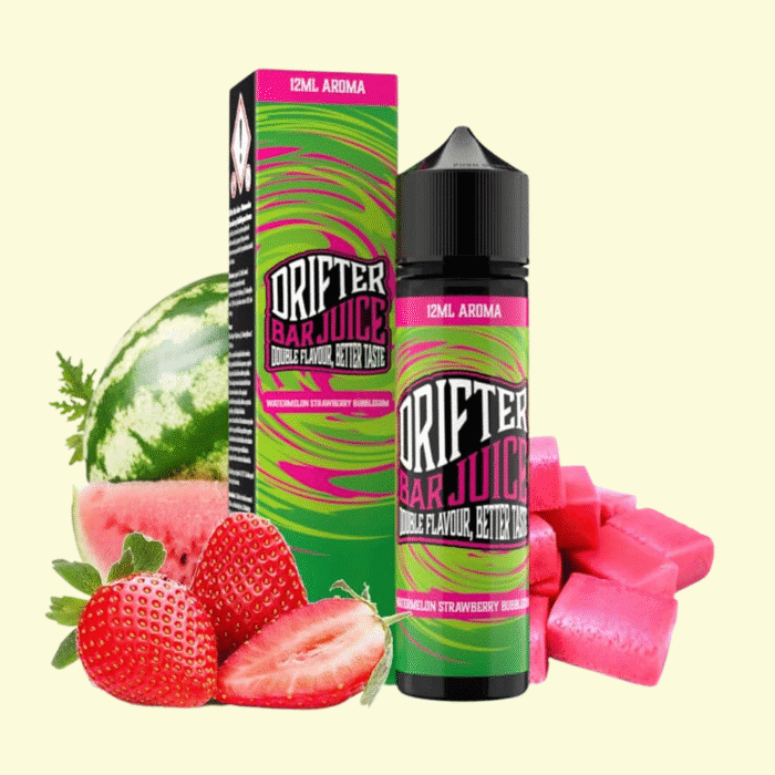 Watermelon Strawberry Bubblegum Longfill 12ml - Drifter