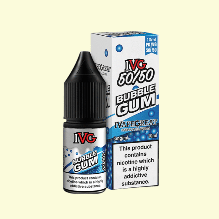 IVG 5050 - Bubblegum 10ml e-liquid