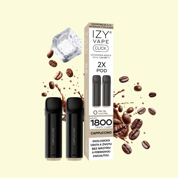 IZY CLICK 2x2ml Cappuccino 0mg