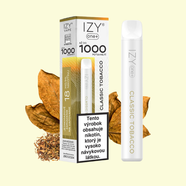 IZY VAPE ONE+ Classic Tobacco 18mg