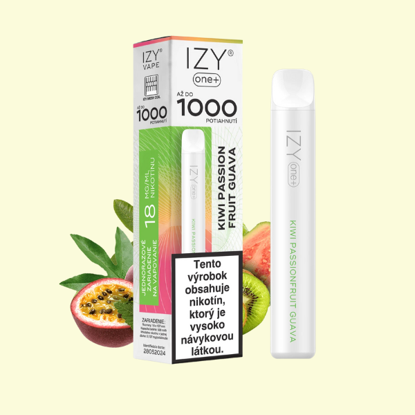 IZY VAPE ONE+ Kiwi Passion Fruit Guava 18mg