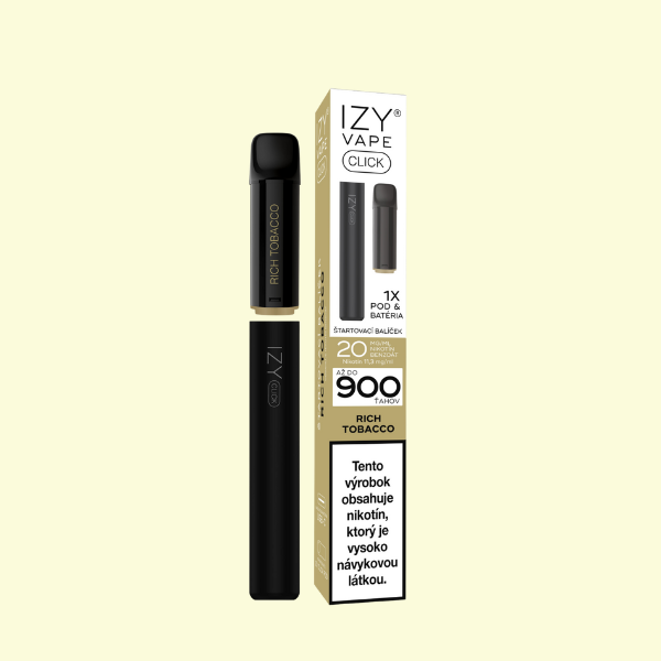 IZY CLICK 2ml Starter Kit Rich Tobacco 20mg