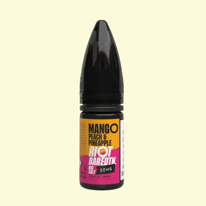 Riot Bar EDTN Salt - Mango Peach Pineapple 10ml e-liquid