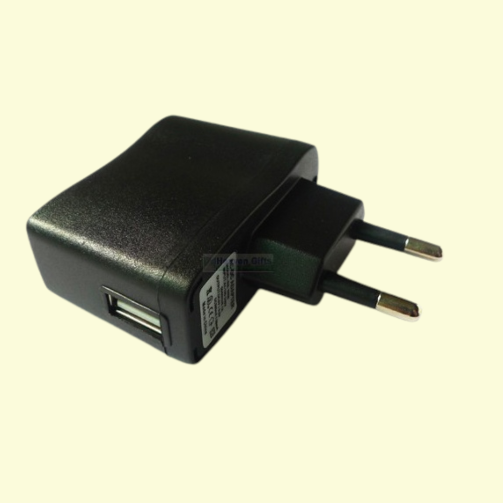 AC EURO Adapter 220V -> USB (500mA)