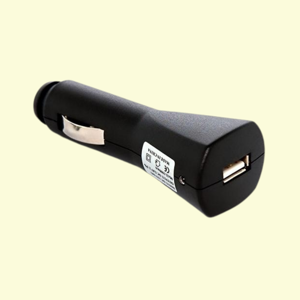Autoadaptér (Car adapter) -> USB