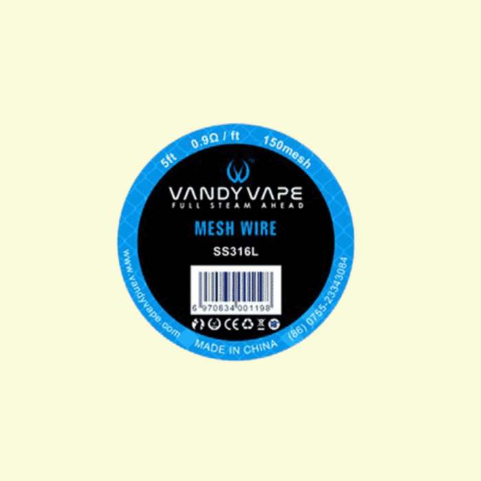 Mesh 150 SS316 - Vandy Vape (1,5 m)