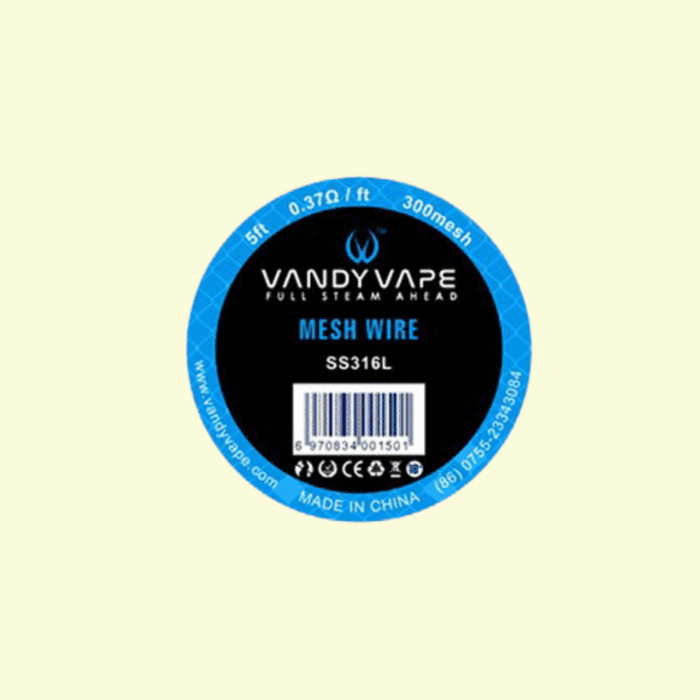 Mesh 300 SS316 - Vandy Vape (1,5 m)