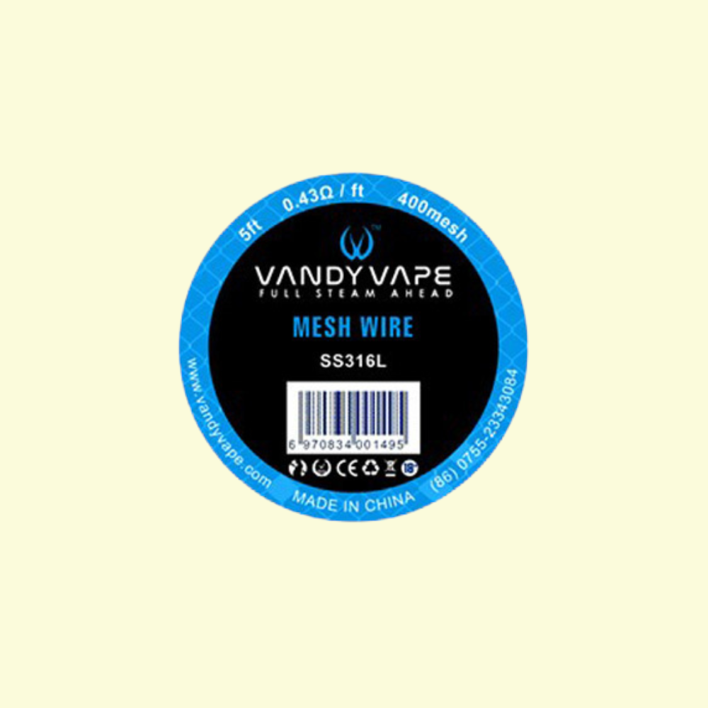 Mesh 400 SS316 - Vandy Vape (1,5 m)