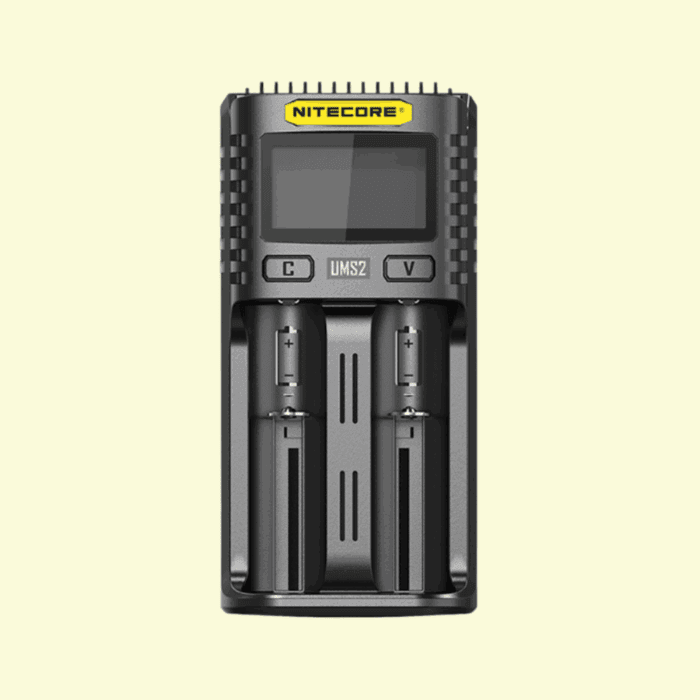 Nitecore UMS2 LCD-Multifunkčná USB nabíjačka batérií