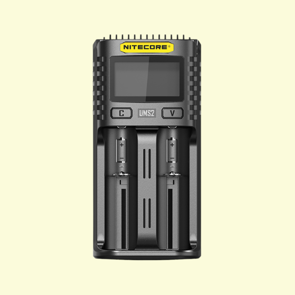 Nitecore UMS2 LCD-Multifunkčná USB nabíjačka batérií
