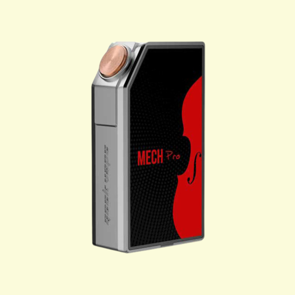 Náhradný kryt pre GeekVape Mech Pro (Čierno-červený) (2ks)