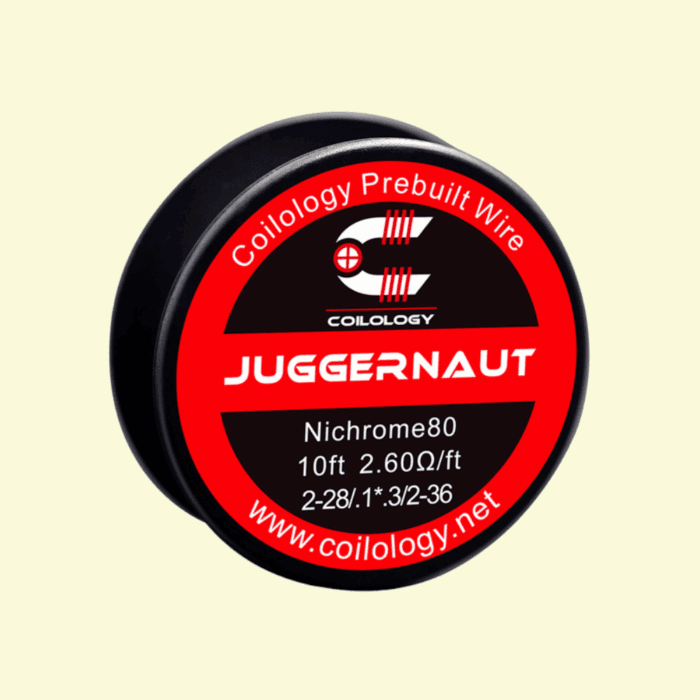 Odporový drôt Coilology - Juggernaut Ni80 (2-28/.1*.4/2-36) (3m)