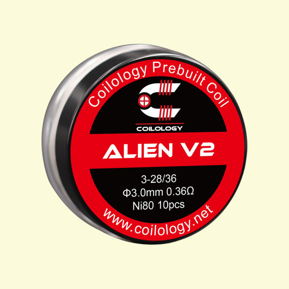 Predmotané špirálky Coilology Alien V2 Ni80 (0,36ohm) (10ks)