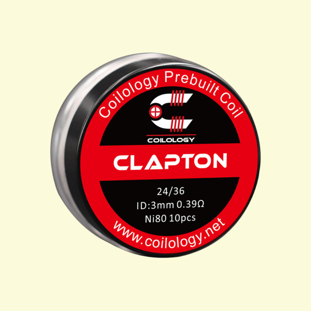 Predmotané spirálky Coilology Clapton Ni80 (0,39ohm) (10ks)