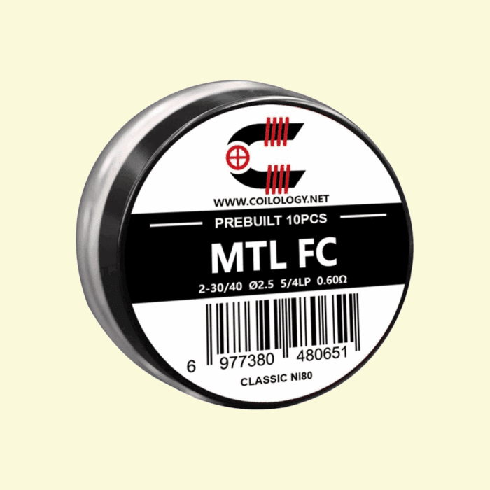 Predmotané špirálky Coilology Classic MTL Fused Clapton (10ks)