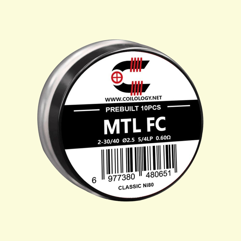 Predmotané špirálky Coilology Classic MTL Fused Clapton (10ks)