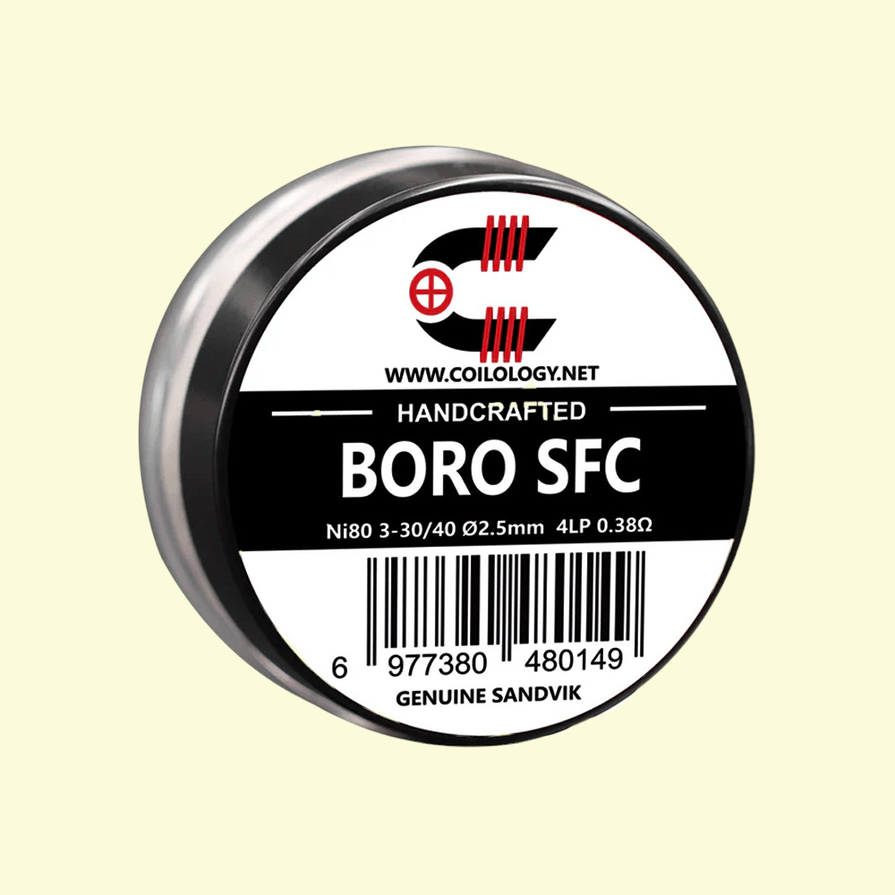 Predmotané špirálky Coilology Handcrafted Sandvik SFC Ni80 (2ks)