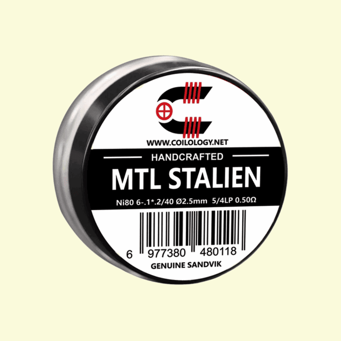 Predmotané špirálky Coilology Handcrafted Sandvik Stalien Ni80 (2ks)