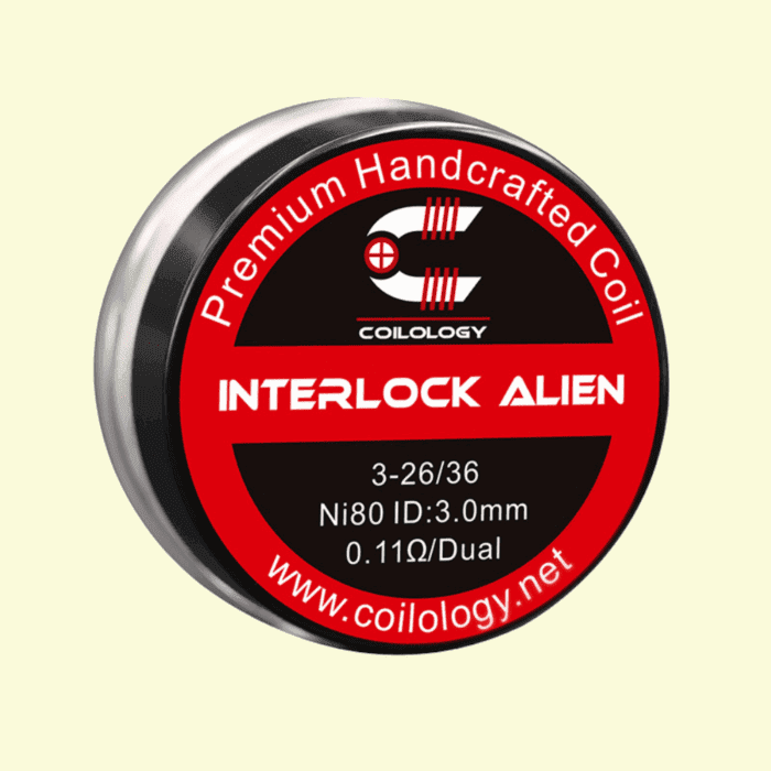 Predmotané spirálky Coilology Interlock Alien Ni80 (0,11ohm) (2ks)