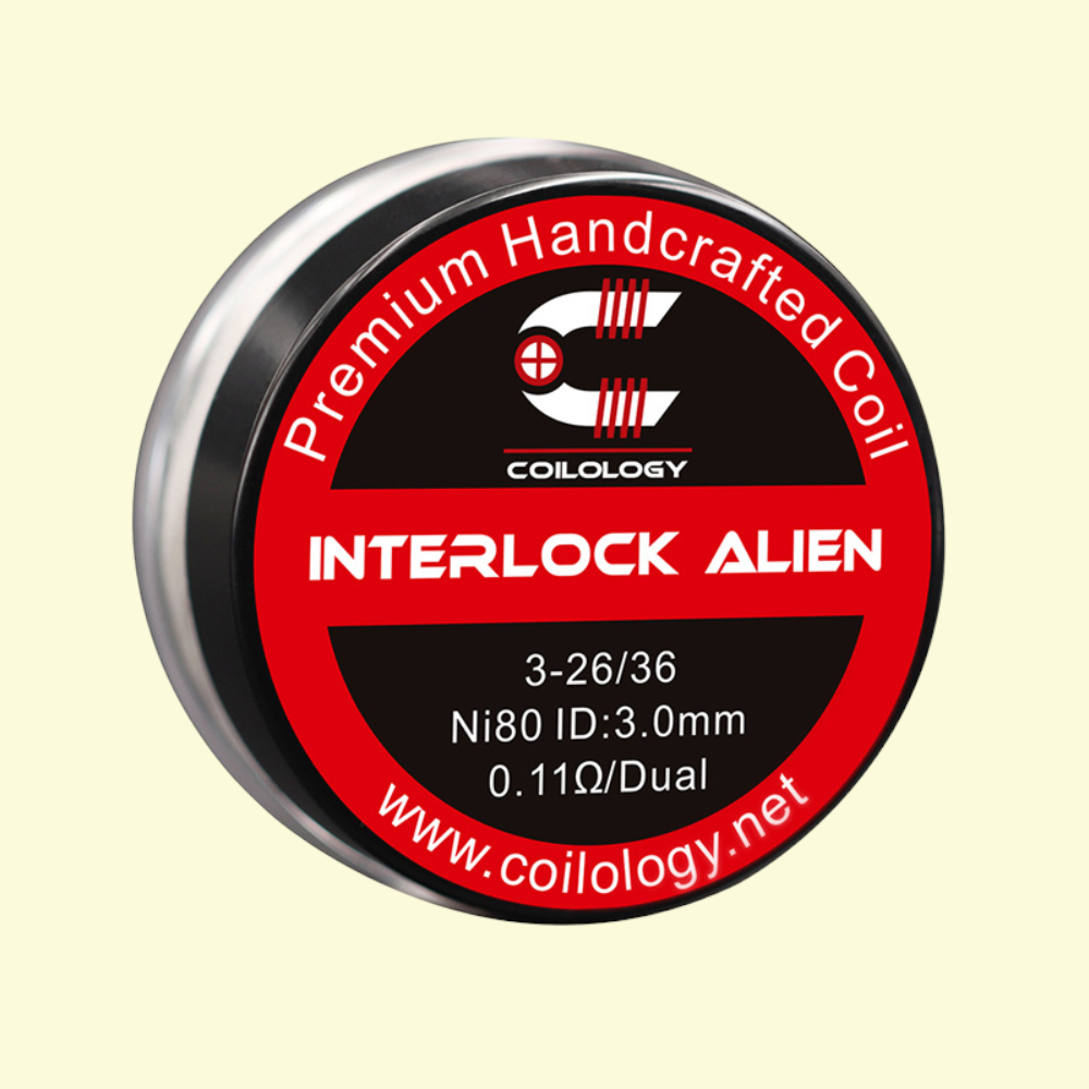 Predmotané spirálky Coilology Interlock Alien Ni80 (0,11ohm) (2ks)