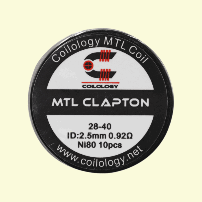 Predmotané špirálky Coilology MTL Series - MTL Clapton Ni80 (0,92ohm) (10ks)