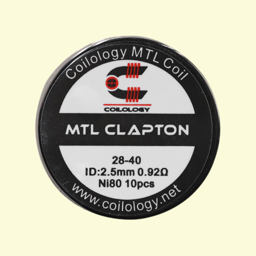 Predmotané špirálky Coilology MTL Series - MTL Clapton Ni80 (0,92ohm) (10ks)