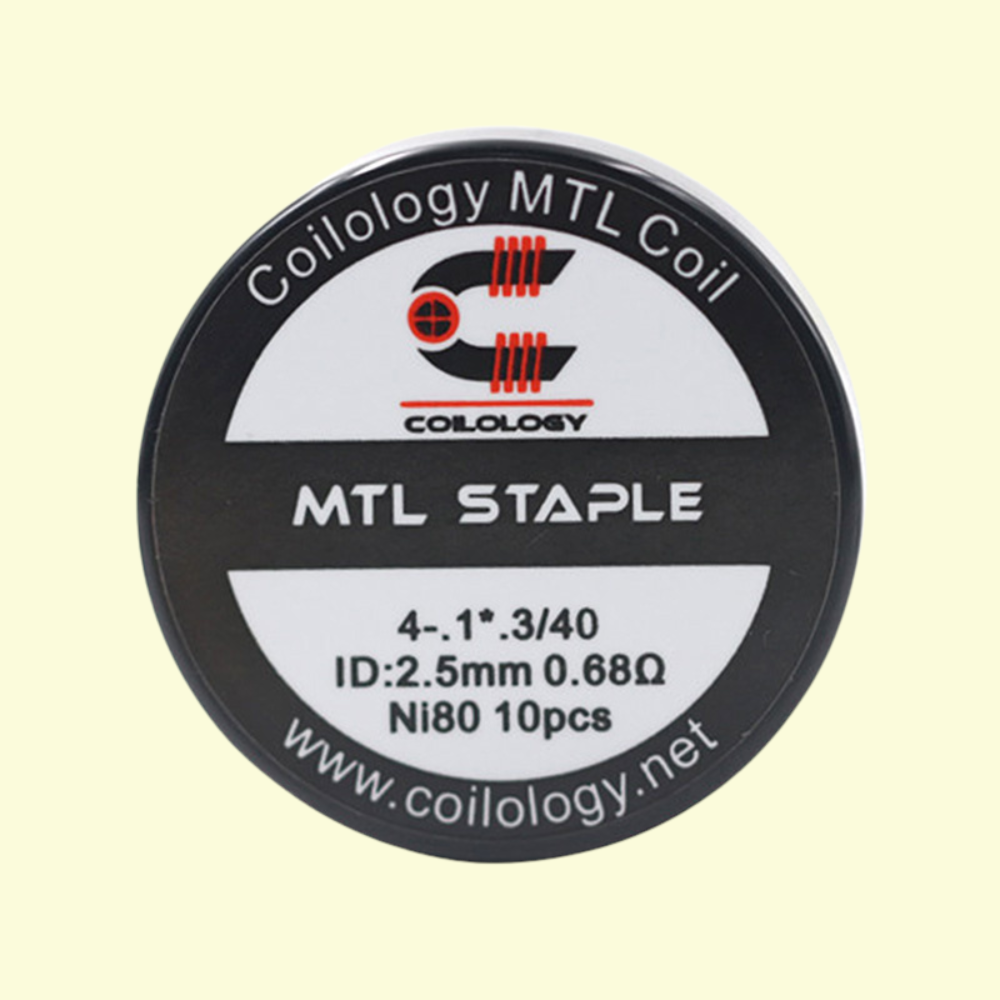Predmotané špirálky Coilology MTL Series - MTL Staple Ni80 (0,68ohm) (10ks)