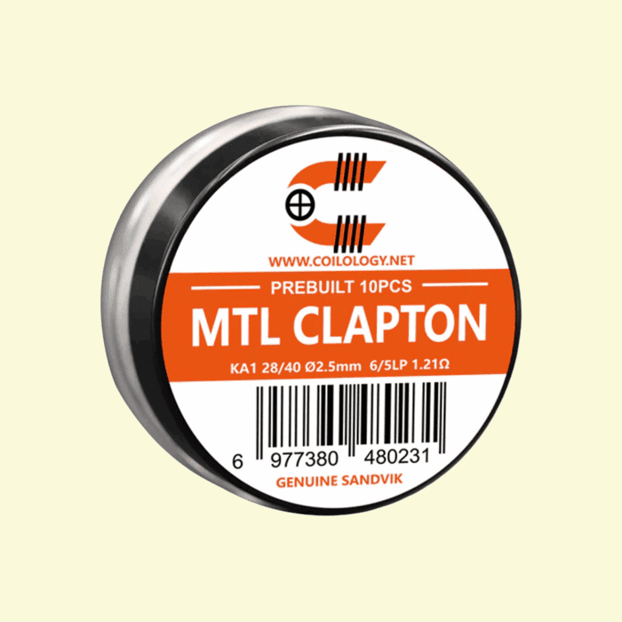 Predmotané špirálky Coilology Sandvik MTL Clapton Kanthal A1 (10ks)