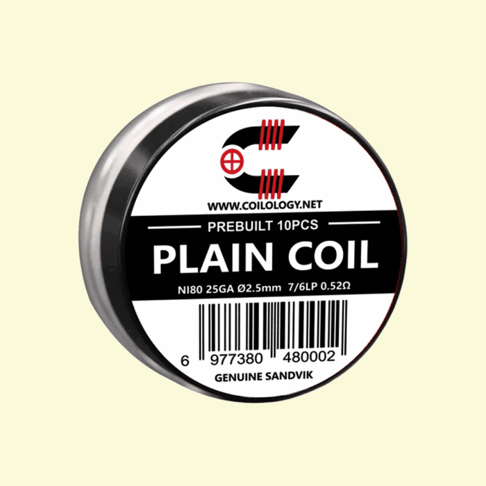 Predmotané špirálky Coilology Sandvik Plain Coil Ni80 (10ks)
