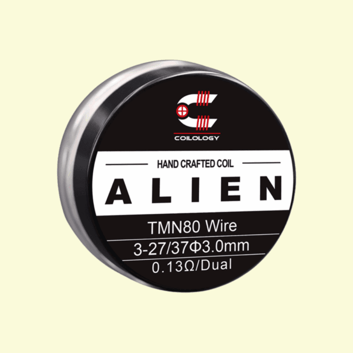 Predmotané špirálky Coilology Twisted Messes Alien Ni80 (0,13ohm) (2ks)