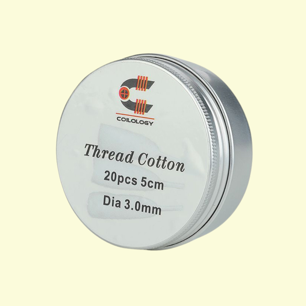 Prírodná vata Coilology Thread Cotton (20ks)