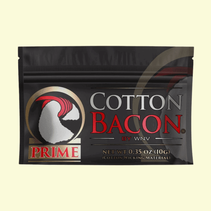 Prírodná vata Wick N Vape Cotton Bacon Prime (10ks)